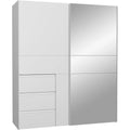Aufbewahrungsschrank mit Schubladen 61,2 x 170,3 x 200 cm grau