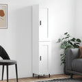 Kommode natur mit Tueren mit Metallgestell