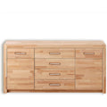 Buffets mit Schubladen aus Massivholz braun