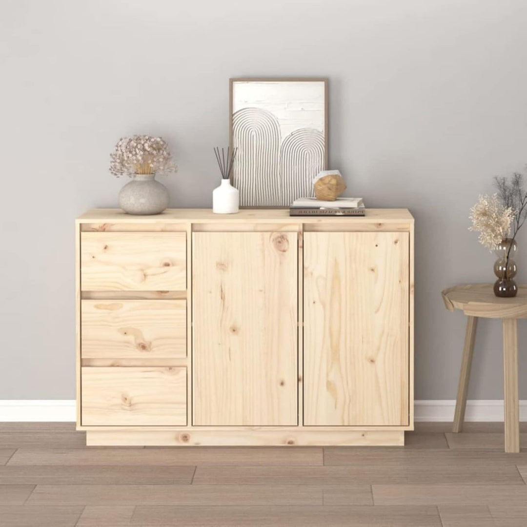 Schubladenschrank mit Schubladen 34 x 111 x 75 cm natur