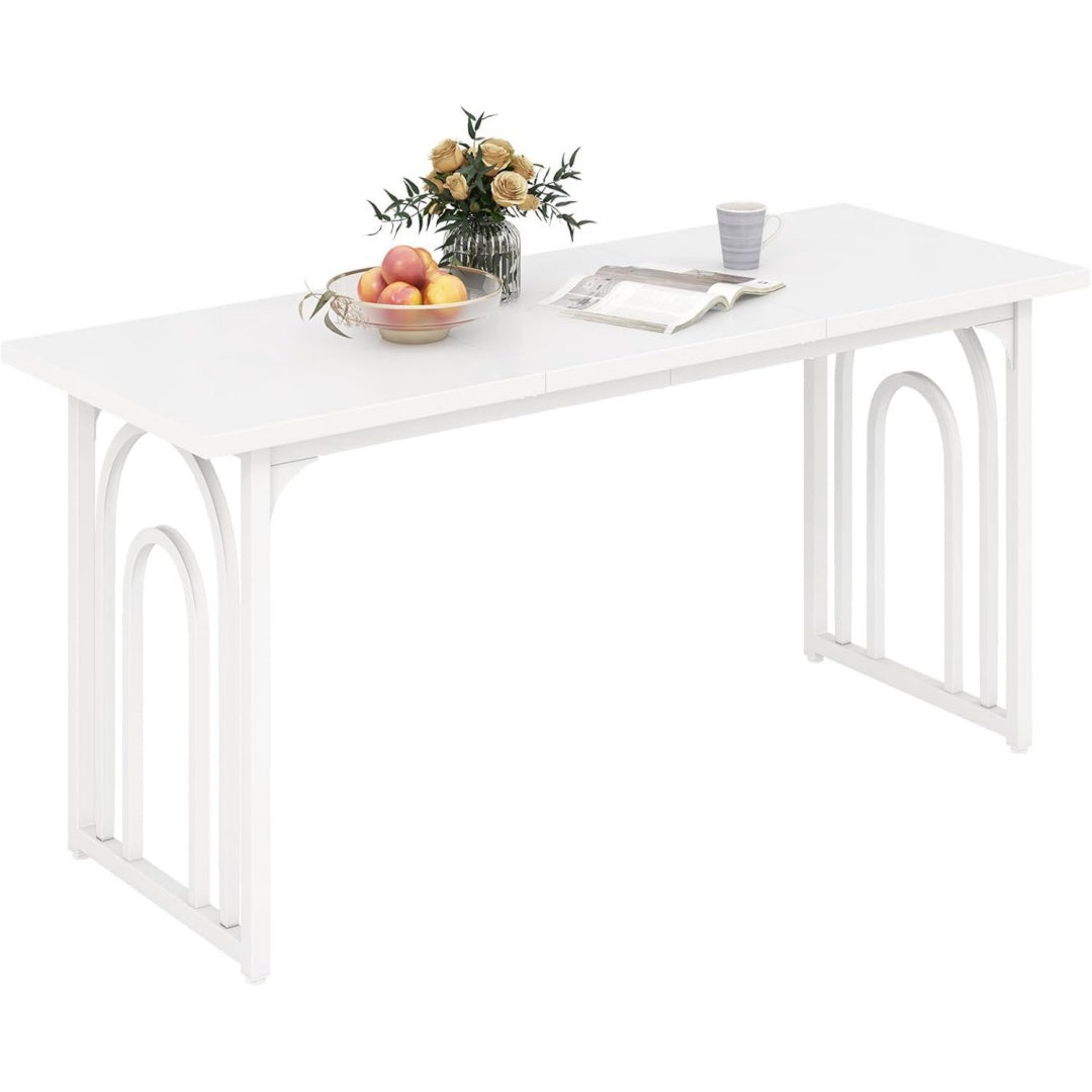 Tisch verstellbar aus MDF natur