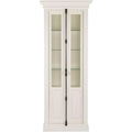 Stauraumschrank Landhausstil Vitrine Vitrinenschrank natur