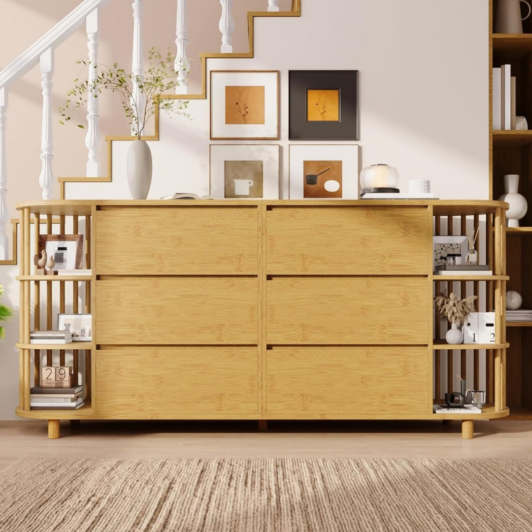 Schubladenschrank mit Schubladen 160 x 40 x 75 cm eiche