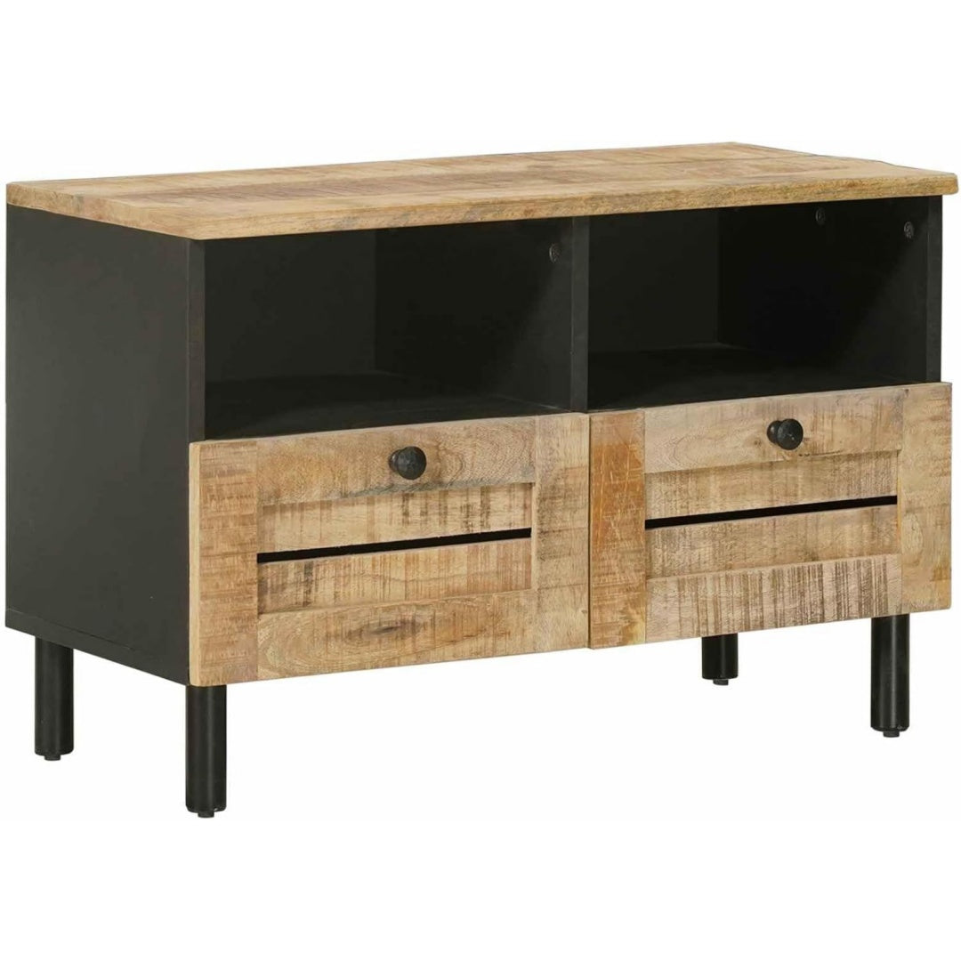 Aufbewahrungsschrank mit Schubladen 33 x 46 x 1 cm braun